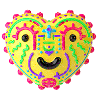 Happy I Love You Sticker by Gutless Wonder