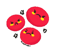 lachicaclau_ angry mad anger enojo Sticker