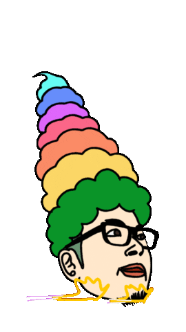 Rainbow 虹 Sticker