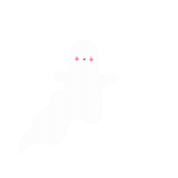 Halloween Ghost Sticker