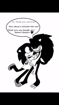 Art Sonic Exe GIF