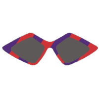HOUSEOFHOLLANDCREATIVE fashion sunglasses glasses lfw Sticker