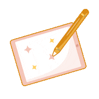 Artist Drawing Sticker
