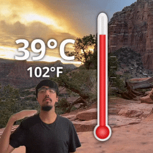 39 °C