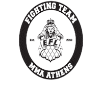 EFLMMA team gym mma training Sticker