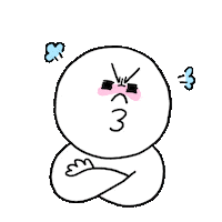thumbsup_moon angry rage anger fury Sticker