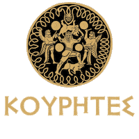 Kourites crete kriti kourites kourhtes Sticker