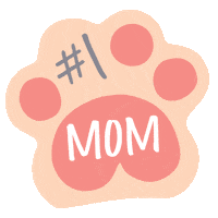 Mothers Day Dogmom Sticker by Wüfers