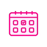 Happy Pink Sticker