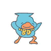 Grandoff Sticker by elodie shanta