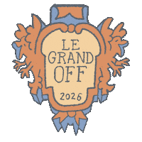 Grandoff Sticker by elodie shanta