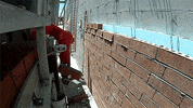 robot laying GIF