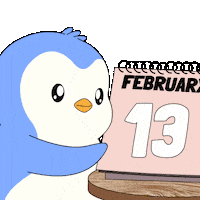 I Love You Heart Sticker by Pudgy Penguins
