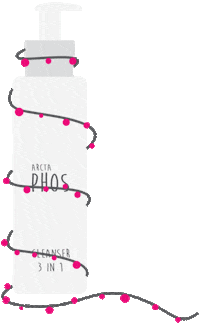 Blue Light Christmas Sticker by ArctaPHOS