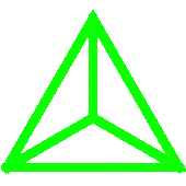 triangle Sticker