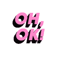 Oh Ok Sticker by Tampa Bay Girl Gang