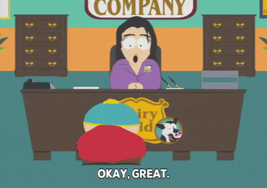 happy eric cartman GIF by South Park 