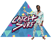 Palm Tree 80S Sticker by Catch Surf