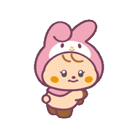 My Melody Gidle Sticker