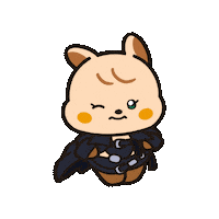 Crow Gidle Sticker