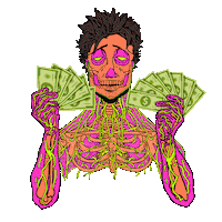 Money Cash Sticker by BigBrains