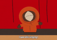 kenny mccormick singing GIF by South Park 
