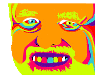 Happy Old Man Sticker by ladypat