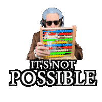 No Way Sticker