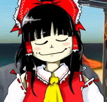 Touhou Project Smiling GIF