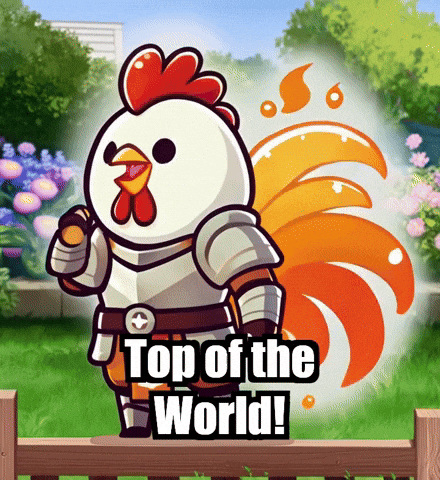 Proud Top Of The World GIF by Zorooster
