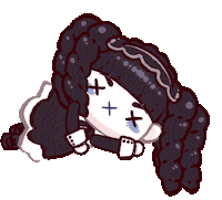 Chibi Help Sticker