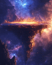 Floating Sci-Fi GIF