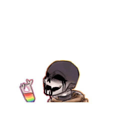 BidHakihix ink undertale wingsei inksans Sticker