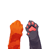 High Five Dog Sticker by Tailz