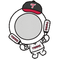 Excited Baseball Sticker by LG Uplus