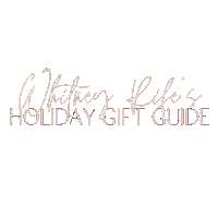 Holiday Gift Guide Sticker by Whitney Rife