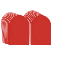birdsbellwoods logo red rock live Sticker