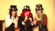 thebrassharpies happy excited yay excitement GIF