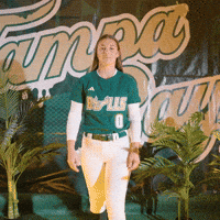 South Florida Horns Up GIF by USF Athletics