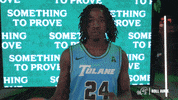 Basketball Wave GIF by GreenWave