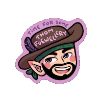 tomfoolery_live tomfoolery bard renaissance faire ren faire Sticker