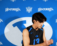 Sport Cant See GIF by BYU Cougars