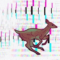 Glitch Running GIF by Contextual.Matters