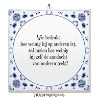 Humor Wijsheid Sticker by Tegelspreuken.nl