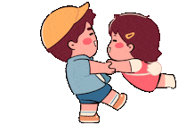 Happy Couple Sticker by CarryGrow