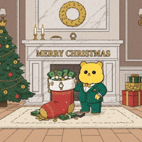 Merry Christmas Happy Holidays GIF by Kanpai Pandas