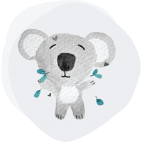 maylily_pl love hugs koala sendinglove Sticker