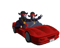 drinkpolapola goat strawberry goats jala brat Sticker