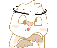 暈 昏倒 Sticker by ATTITUDETO艾特兔