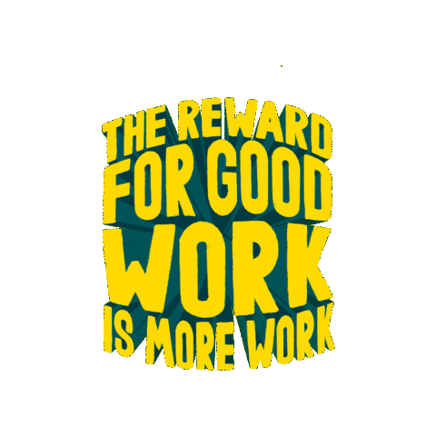 Working Great Job Sticker by MULTI AWESOME STUDIO